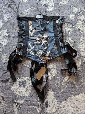 Goth Girl Underbust Corset Top